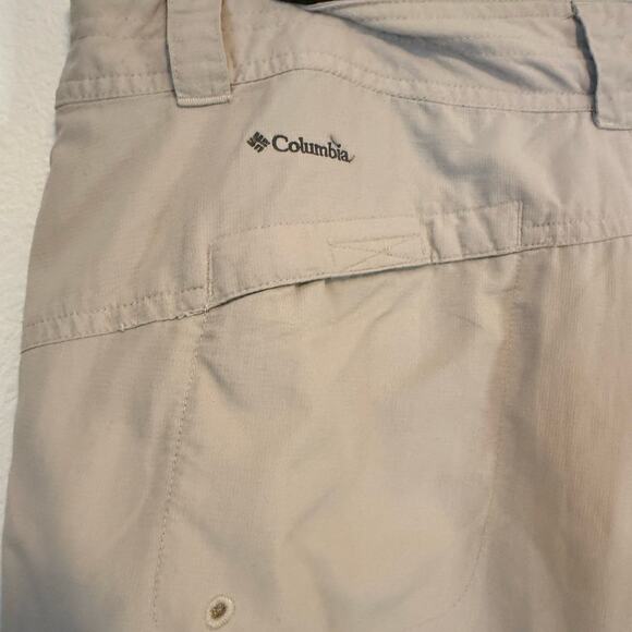 Columbia East Ridge Omni-Wick UPF 30 Lightweight Hiking Shorts Fossil Lt Tan 14 - Picture 8 of 11